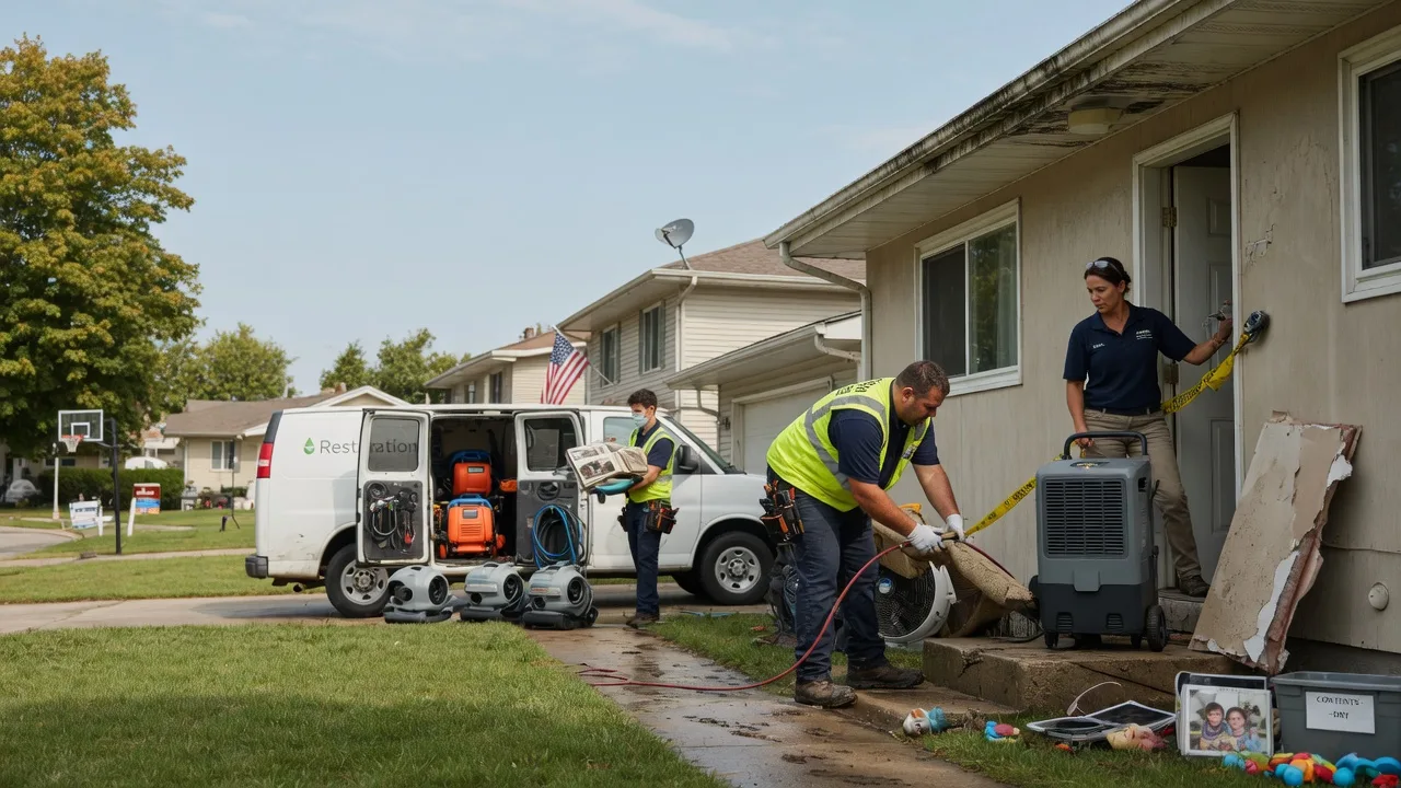 Water Damage Restoration in Argyle, WI near me